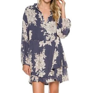 Free People floral Shake It dress